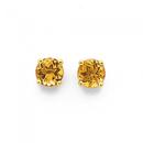 9ct-Gold-5mm-Citrine-Studs Sale