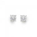 9ct-Diamond-Amazing-Look-Stud-Earrings Sale