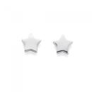 Sterling-Silver-Flat-Star-Stud-Earrings Sale