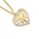 9ct-Gold-Diamond-Tree-of-Life-Heart-Pendant Sale