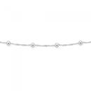 Silver-45cm-Rope-Ball-Necklace Sale