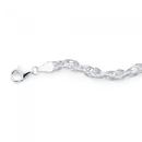Sterling-Silver-19cm-Open-Rope-Bracelet Sale