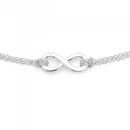 Silver-Infinity-Chain-Bracelet Sale