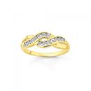 9ct-Diamond-Crossover-Ring Sale