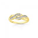 9ct-Gold-Diamond-Crossover-Ring Sale