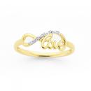 9ct-Diamond-Love-Infinity-Ring Sale