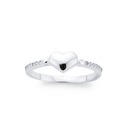 Silver-Fine-Cubic-Zirconia-Ring-With-Heart-Size-K Sale