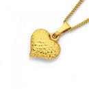 9ct-Puff-Heart-Pendant Sale