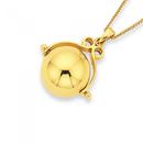 9ct-Gold-14mm-Spinner-Ball-Pendant Sale