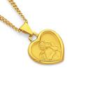 9ct-Guardian-Angel-Heart-Pendant Sale