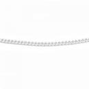 Sterling-Silver-40cm-Bevelled-Curb-Chain Sale
