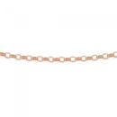 9ct-Rose-Gold-45cm-Oval-Belcher-Chain Sale