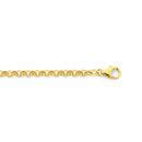 9ct-Gold-19cm-Solid-Belcher-Bracelet Sale