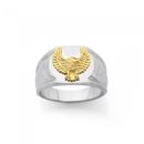 Sterling-Silver-9ct-Eagle-Ring Sale