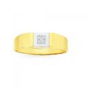 9ct-Gold-Two-Tone-Diamond-Mens-Dress-Ring Sale