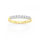 9ct-Gold-Diamond-Anniversary-Band Sale