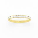 9ct-Gold-Cubic-Zirconia-Full-Eternity-Stacker-Ring Sale
