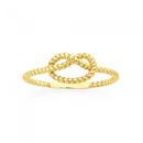 9ct-Gold-Twist-Love-Knot-Ring Sale