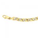 9ct-Gold-Diamond-Infinity-Bracelet Sale