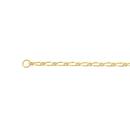 9ct-Gold-45cm-Solid-Figaro-11-Chain Sale