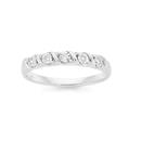 9ct-White-Gold-Diamond-Band Sale