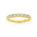 9ct-Gold-Diamond-Fancy-Anniversary-Band Sale