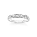 9ct-White-Gold-Diamond-Double-Row-Band Sale