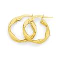 9ct-Gold-Twist-Hoop-Earrings Sale