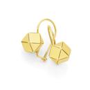 9ct-Gold-Prism-Euro-Drop-Earrings Sale