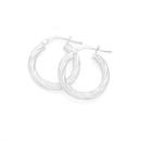 Silver-Twist-Hoop-Earrings Sale