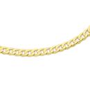 9ct-Gold-55cm-Solid-Curb-Gents-Chain Sale