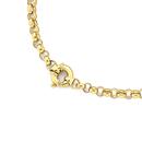 9ct-Gold-45cm-Solid-Belcher-Bolt-Ring-Necklet Sale