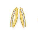 9ct-Gold-15mm-Stardust-Glitter-Hoop-Earrings Sale