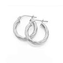 Sterling-Silver-Twist-Hoop-Earrings Sale