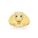 9ct-Gold-Created-Ruby-Diamond-Leopard-Head-Ring Sale