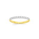 9ct-Gold-Fine-Diamond-Band Sale