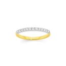 9ct-Gold-Diamond-Band Sale