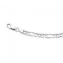 Silver-21cm-31-Figaro-Bracelet Sale