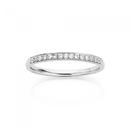 9ct-White-Gold-Diamond-Band Sale