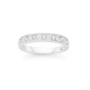 9ct-White-Gold-Diamond-Swirl-Band Sale