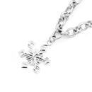 Silver-19cm-Snowflake-Bracelet Sale