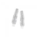 9ct-White-Gold-Diamond-Huggie-Earrings Sale