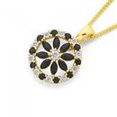 9ct-Gold-Sapphire-Diamond-Enhancer-Pendant Sale