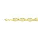 9ct-Gold-19cm-Oval-Link-Bracelet Sale
