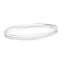 Silver-6x65mm-Oval-Comfort-Fit-Bangle Sale