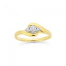 9ct-Gold-Diamond-Trilogy-Ring Sale