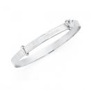 Silver-40mm-Little-Princess-Expander-Bangle Sale