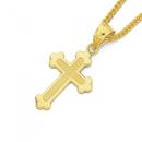 9ct-Gold-Childrens-Cross-Pendant Sale