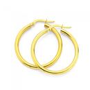 9ct-Gold-25x25mm-Hoop-Earrings Sale