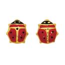 9ct-Enamel-Lady-Bird-Studs Sale